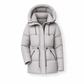 🚀 Ganz neu eingetroffen – Jetzt Versandkostenfrei!🚀Cappotto Imbottito Lungo con Cappuccio per Donna