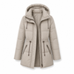🚀 Ganz neu eingetroffen – Jetzt Versandkostenfrei!🚀Cappotto Imbottito Lungo con Cappuccio per Donna