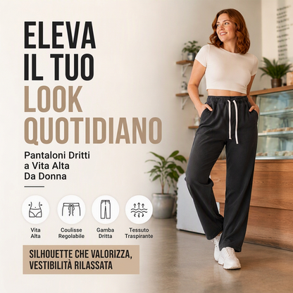 🔥 Solo oggi: 50% di sconto! Jeans di denim dritti da donna con fodera calda