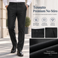 Pantaloni da abito slim-fit a vita media per uomo