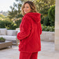 ✈Solo oggi il 50% di sconto! – Spedizione gratuita!✈ Set giacca e pantaloni in maglia a coste e felpa con cappuccio da donna