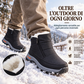 🔥 Solo oggi: 50% di sconto! Stivali da neve invernali da uomo con fodera in peluche e impermeabili
