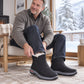 🔥 Solo oggi: 50% di sconto! Stivali da neve invernali da uomo con fodera in peluche e impermeabili