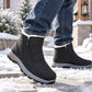 🔥 Solo oggi: 50% di sconto! Stivali da neve invernali da uomo con fodera in peluche e impermeabili