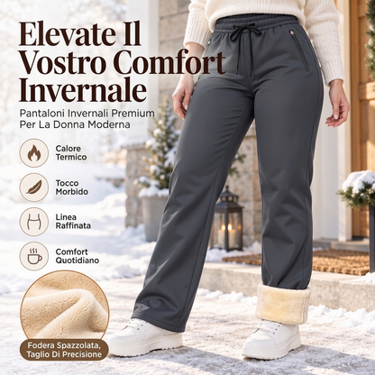 💥Molto richiesto in questo momento! Ne sono rimasti pochissimi!💥 Pantaloni della Tuta Sportivi Termali Casual da Donna