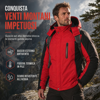 Giacca antivento da alpinismo primaverile a strato singolo, idrorepellente e resistente all'usura per escursioni all'aperto