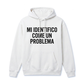 Felpa con cappuccio da uomo con grafica umoristica