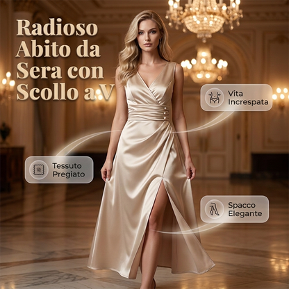 ✨Nuovi arrivi!✨ Abito aderente da donna senza maniche con scollo a V