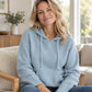 ⏰ Il conto alla rovescia è iniziato – 50% di sconto solo per altri 3 giorni! Maglione lavorato a maglia con cappuccio casual da donna