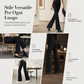 Jeans a zampa da donna a vita alta in denim, modello slim fit classico nero, pantaloni con cinque tasche