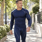 Set intimo termico da uomo a compressione per allenamento
